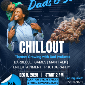 Gwakairu dads and sons chillout